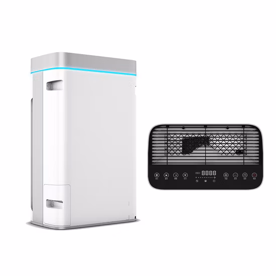 Generatore di ozono 7 fasi Purificazione Umidificatore Home Office Purificatore d'aria Filtro HEPA Filtro aria medico