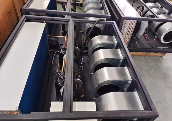 Deumidificatore industriale montato su condotto 480L di vendita calda Deumidificatore montato a soffitto a parete di grandi dimensioni per seminterrato