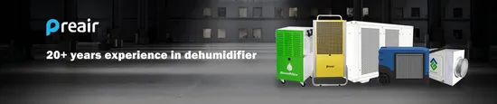 Deumidificatore industriale a soffitto 50L / D per danni causati dall'acqua e fornitori di deumidificatori con compressore d'aria